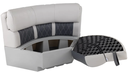 Luxury Bow Radius Pontoon Boat Seats (36")