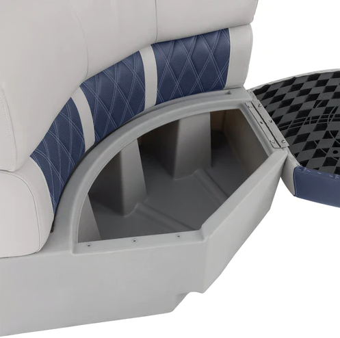 Luxury Bow Radius Pontoon Boat Seats (36")