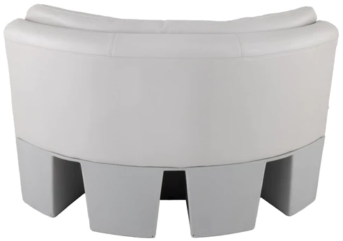Luxury Bow Radius Pontoon Boat Seats (36")