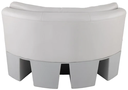 Luxury Bow Radius Pontoon Boat Seats (36")
