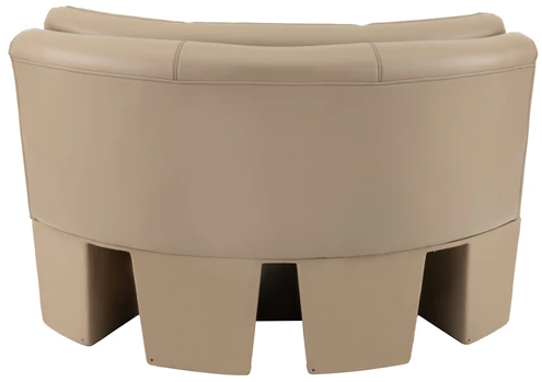 Luxury Bow Radius Pontoon Boat Seats (36")