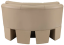 Luxury Bow Radius Pontoon Boat Seats (36")