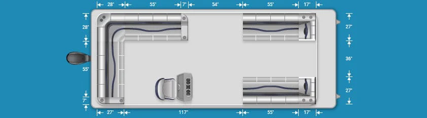 Pontoon Boat Seats (PG1779)