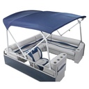 DeckMate Multi-Width Heavy Duty Pontoon Boat Top 8' Length with Boot