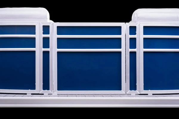 Stern Entry Sun Deck - 8' Wide Pontoon Fence Rail Package