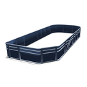 Stern Entry - 8' Wide Pontoon Fence Rail Package