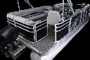 Stern Entry - 8' Wide Pontoon Fence Rail Package