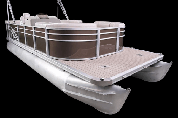 Full Width Sun Deck - 8' Wide Pontoon Fence Railing Package