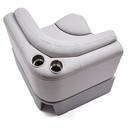Luxury Corner Pontoon Boat Seats (28")