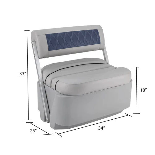 Luxury Flip Flop Pontoon Boat Seats