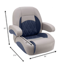 Luxury Low Back Helm Seat