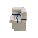 45" Right Premium Corner Bench Pontoon Seats
