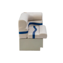 45" Left Premium Corner Bench Pontoon Seats