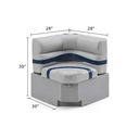 Pontoon Boat Seats (PFG73)