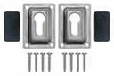 4 Step Removable Telescoping Pontoon Ladder 316 Stainless Steel
