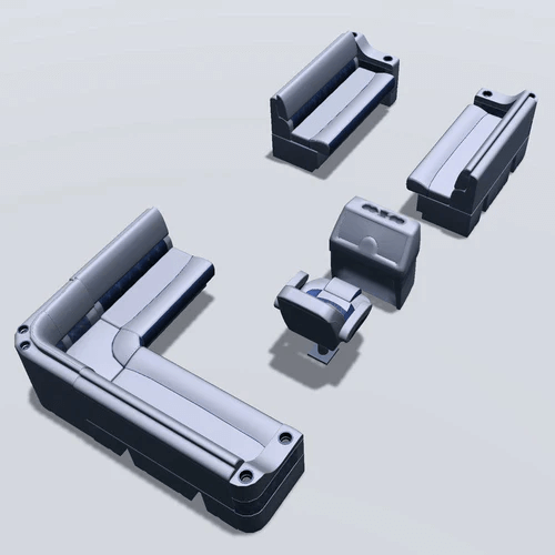 Pontoon Boat Seats (LG1558)