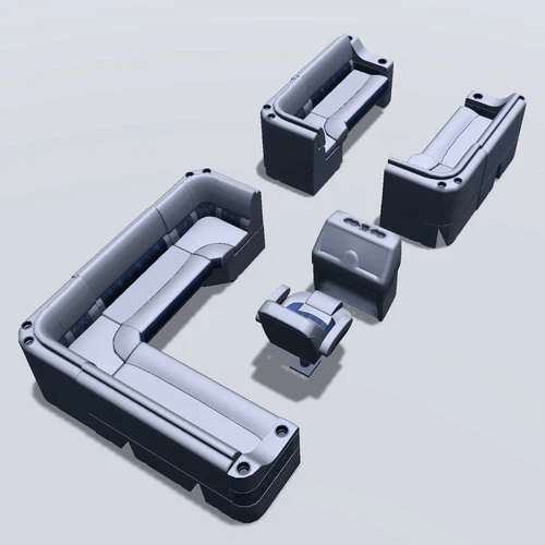 Pontoon Boat Seats (LG1563)