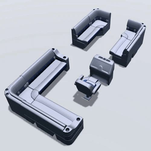 Pontoon Boat Seats (LG1571)