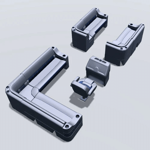 Pontoon Boat Seats (LG1570)