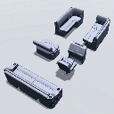 Pontoon Boat Seats (LG1581)