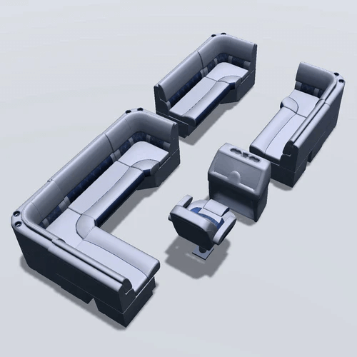 Pontoon Boat Seats (LG1599)