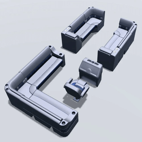 Pontoon Boat Seats (LG1780)