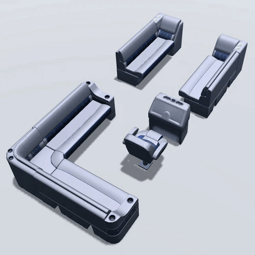 Pontoon Boat Seats (LG1779)
