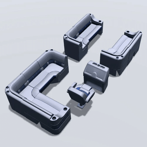 Pontoon Boat Seats (LG1818)