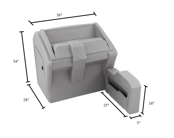 DeckMate Deluxe Pontoon Console - Complete Helm Package