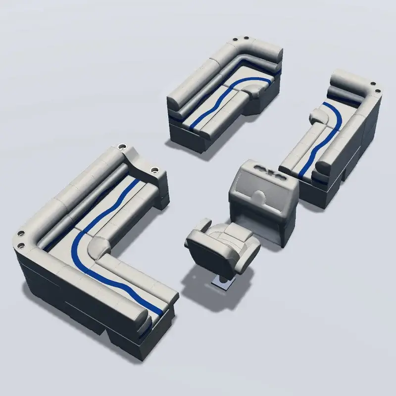 Pontoon Boat Seats (PG1598)