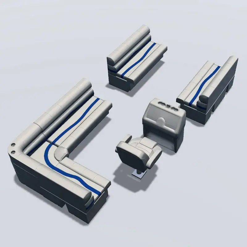 Pontoon Boat Seats (PG1592)
