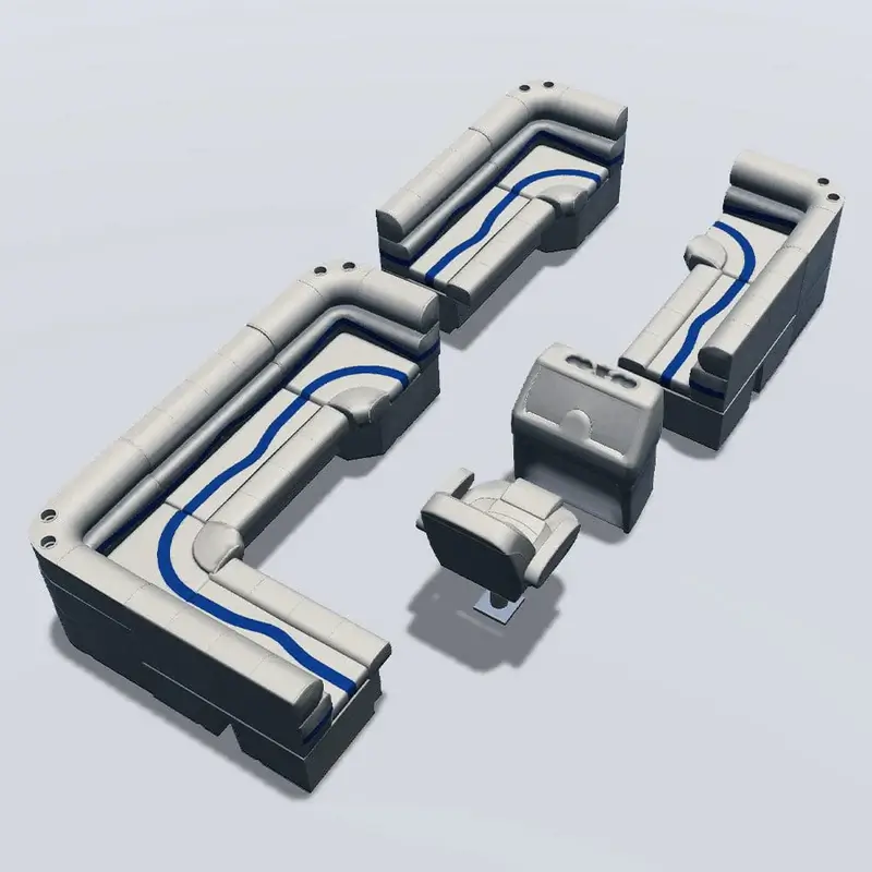 Pontoon Boat Seats (PG1599)