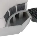 36" Bow Radius Luxury Pontoon Boat Seats