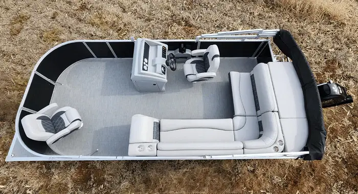 36" Bow Radius Luxury Pontoon Boat Seats