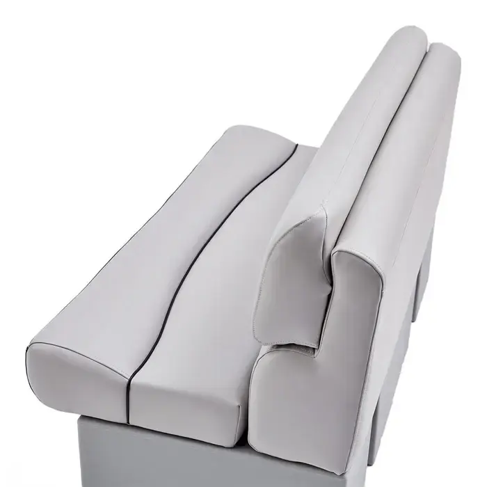 DeckMate-KL55-500-charcoal-gray-luxury-boat-seat-bench-top-down.webp