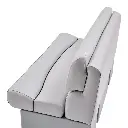 DeckMate-KL55-500-charcoal-gray-luxury-boat-seat-bench-top-down.webp