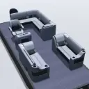 Pontoon Boat Seats (LG1843)