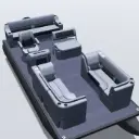 Pontoon Boat Seats (LG1840)