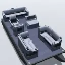 Pontoon Boat Seats (LG1809)