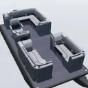 Pontoon Boat Seats (LG1845)