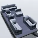 Pontoon Boat Seats (LG1579)