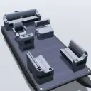 Pontoon Boat Seats (LG1576)