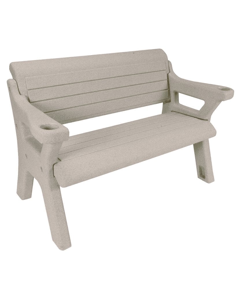 5' Dock Bench - Standard for Wave Dock Attachment