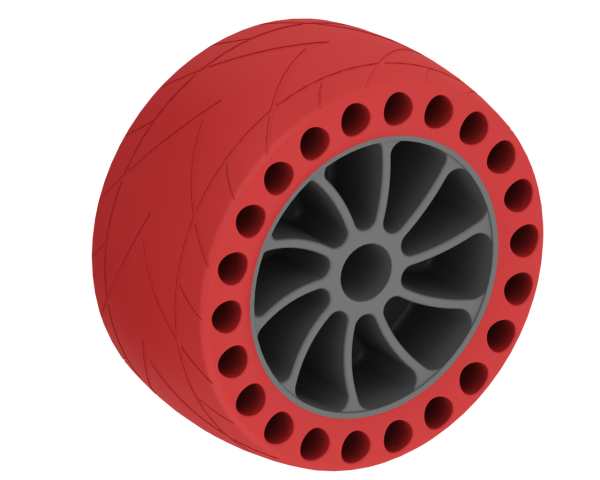 PRO PORT RED WHEEL
