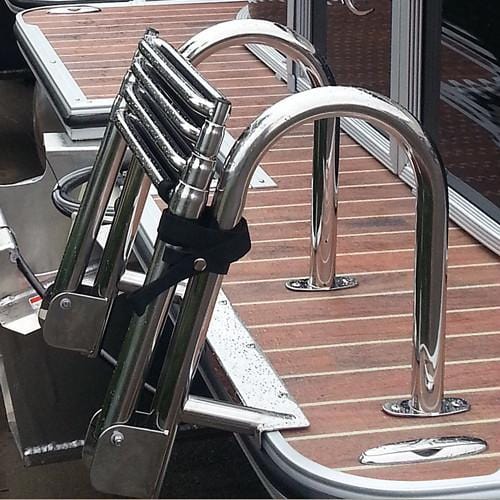 Stern Entry Pontoon Ladder (Heavy Duty Stainless Ladder)