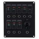 8 Switch Panel with 12V