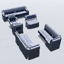 Pontoon Boat Seats (LG1581)