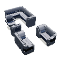 Pontoon Boat Seats (LG1844)