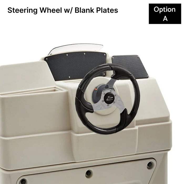 DeckMate Large Pontoon Console - Complete Helm Package