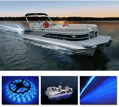 Pontoon Boat Under Deck Lights